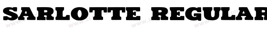 sarlotte Regular字体转换
